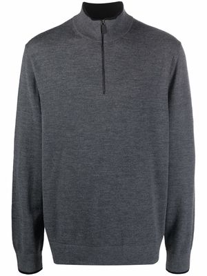 Michael Kors half-zip merino sweater - Grey
