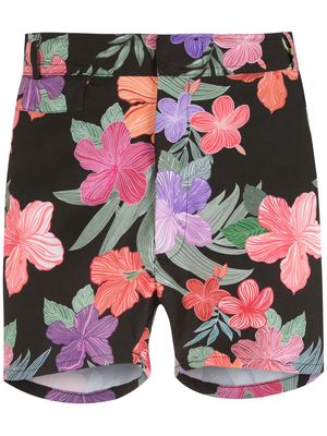 Amir Slama print Hibiscus shorts - Multicolour