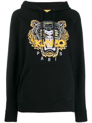Kenzo embroidered Tiger hoodie - Black