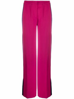 Karl Lagerfeld high-waist wide-leg trosuers - Pink