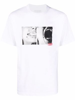Pleasures photograph-print cotton T-shirt - White