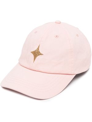 Madison.Maison star print cap - Pink