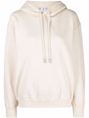 Off-White Diag-print hoodie - Neutrals