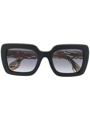 Burberry Eyewear oversized sunglasses - Black