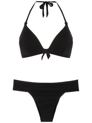 Amir Slama triangle top bikini set - Black