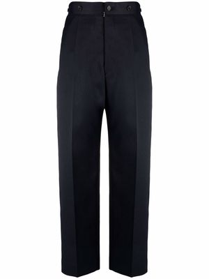 Maison Margiela cropped tailored trousers - Blue
