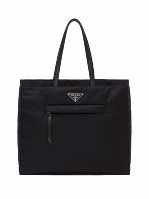 Prada Re-Nylon padded shopping bag - Black