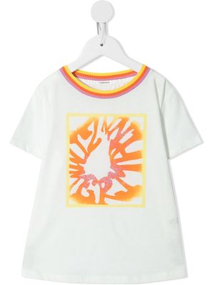 ZIMMERMANN Kids logo-print T-shirt - White