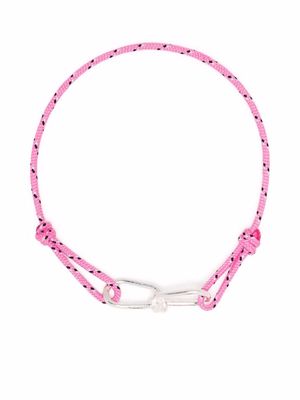 Annelise Michelson Wire sporty cord bracelet - Silver