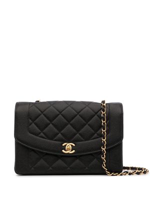 Chanel Pre-Owned 1998 medium Diana shoulder bag - Black