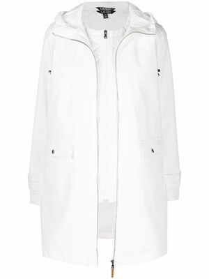 Lauren Ralph Lauren two-in-one hooded parka coat - White