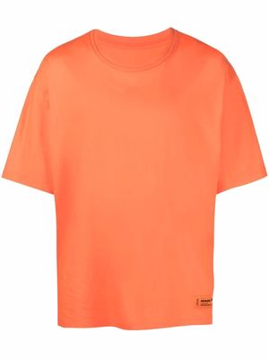 Heron Preston logo-patch cotton T-shirt - Orange
