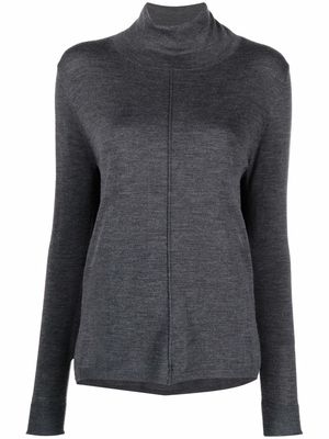 ASPESI roll-neck wool jumper - Grey