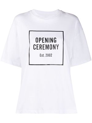 Opening Ceremony box logo loose-fit T-shirt - Black