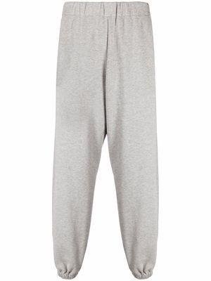 There Was One fleece texture trackpants - Grey