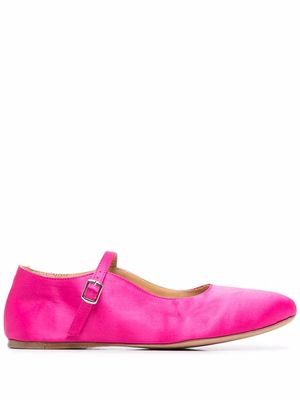 Azi.land Ayla square-toe ballerina shoes - Pink
