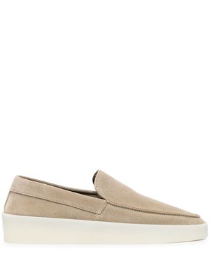 Fear Of God suede slip-on loafers - Brown