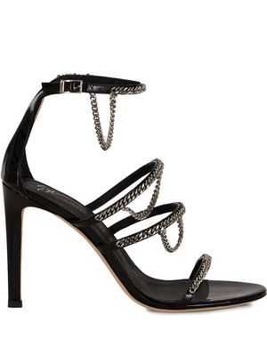 Giuseppe Zanotti Catena chain-strap sandals - Black