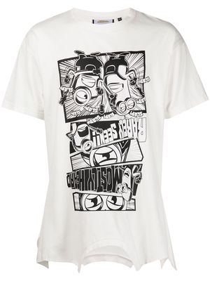 Mostly Heard Rarely Seen graphic-print T-shirt - White