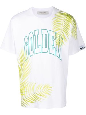 Golden Goose Golden logo-print T-shirt - White