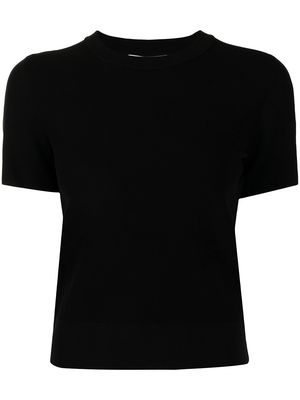 Michael Michael Kors Logo Tape-detail T-shirt - Black