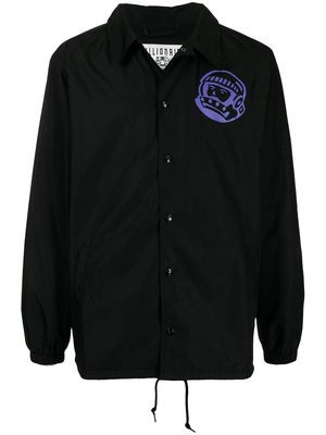 Billionaire Boys Club logo button-down jacket - Black