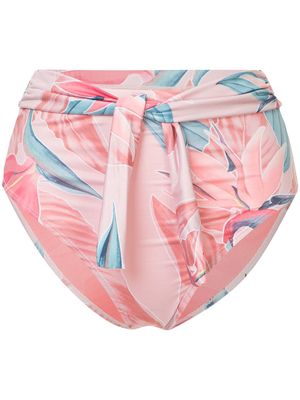Duskii Sahara high waisted bikini bottoms - Pink