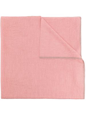 NORLHA Chic Light Border scarf - Pink