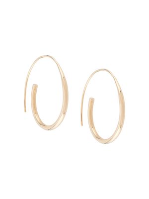 BAR JEWELLERY ARC hoop earrings - Gold