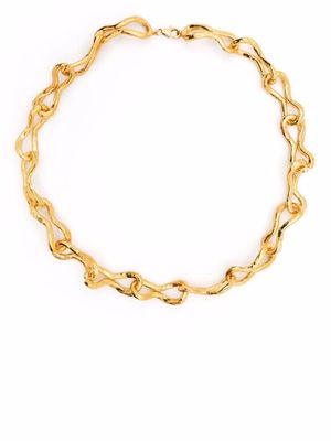 Alighieri The Unwinding Constellation choker necklace - Gold