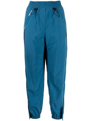 3.1 Phillip Lim Track-less cropped track pants - Blue