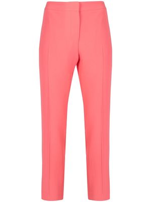 Alexander McQueen tailored cropped trousers - Pink