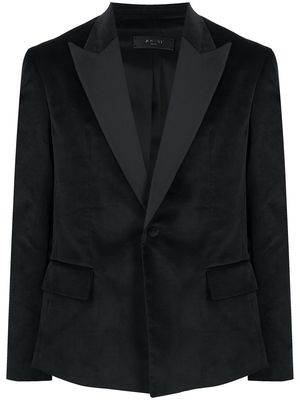 AMIRI single-breasted tuxedo blazer - Black