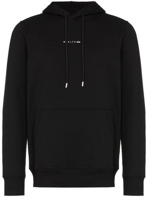 1017 ALYX 9SM logo print hoodie - Black