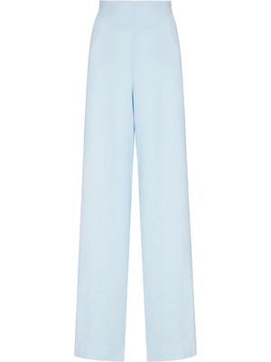 Materiel wide-leg twill trousers - Blue