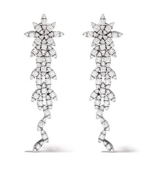 Pasquale Bruni 18kt white gold Ghirlanda diamond earrings