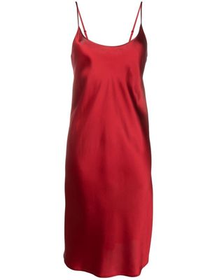 La Perla sleeveless silk nightdress - Red
