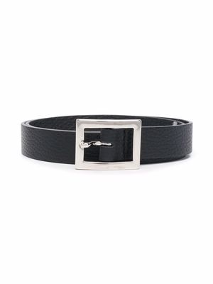 P.A.R.O.S.H. pebbled leather belt - Black