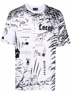 Mauna Kea slogan print T-shirt - White