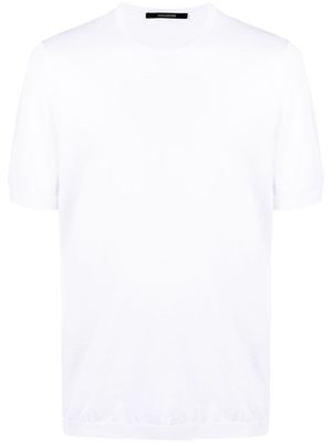 Tagliatore short-sleeved cotton T-shirt - White