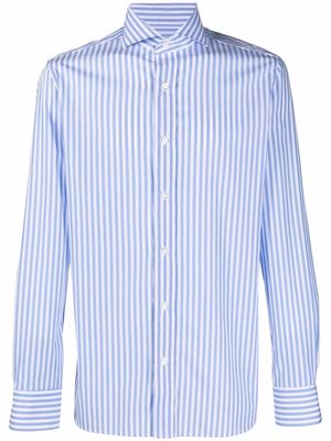 Borrelli stripe-print shirt - Blue