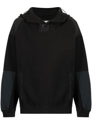 Maharishi Riverine 2.0 Tech organic hoodie - Black