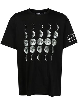 Haculla Eyes On The Moon T-shirt - Black