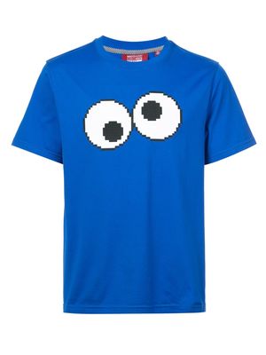 Mostly Heard Rarely Seen 8-Bit Cookie Cookie print T-shirt - Blue