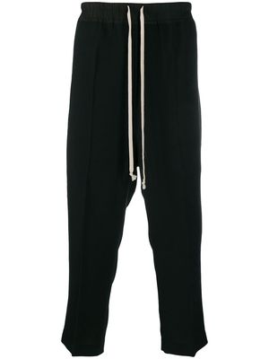 Rick Owens dropped crotch casual trousers - Black
