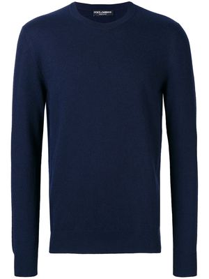 Dolce & Gabbana cashmere jumper - Blue