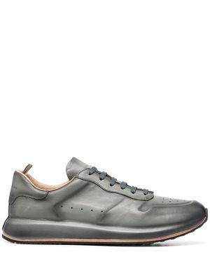 Officine Creative Race Lux leather sneakers - Green