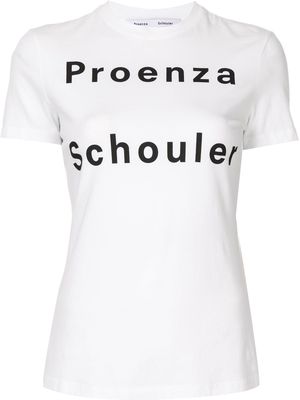 Proenza Schouler White Label logo print T-shirt