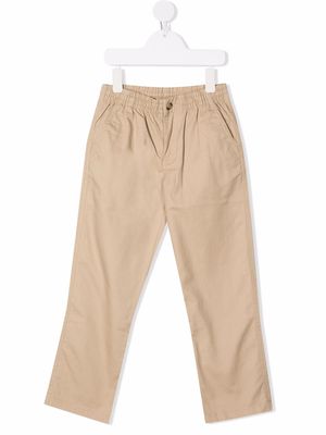 Ralph Lauren Kids elasticated chino trousers - Neutrals