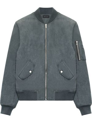 John Elliott Bogota zipped bomber jacket - Grey